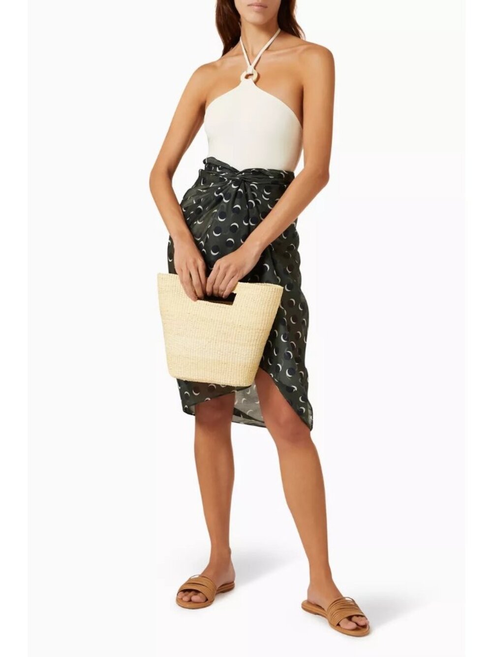 ERES Pluton Sarong in Cotton-voile lor Imprime 58W x 38L. NWT - Picture 4 of 5